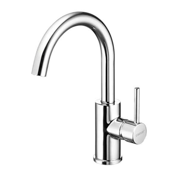 Vòi lavabo CAESAR B530CU cổ cao nóng lạnh