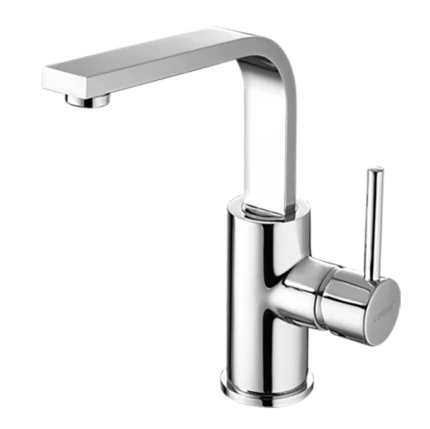 Vòi lavabo CAESAR B750CU cổ cao nóng lạnh