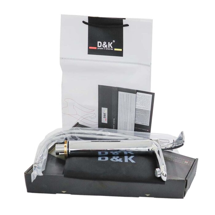 Vòi lavabo D&K DK1022041 nóng lạnh cổ cao