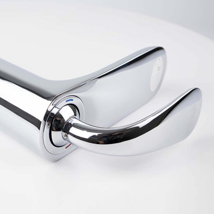 Vòi lavabo D&K DK1022041 nóng lạnh cổ cao