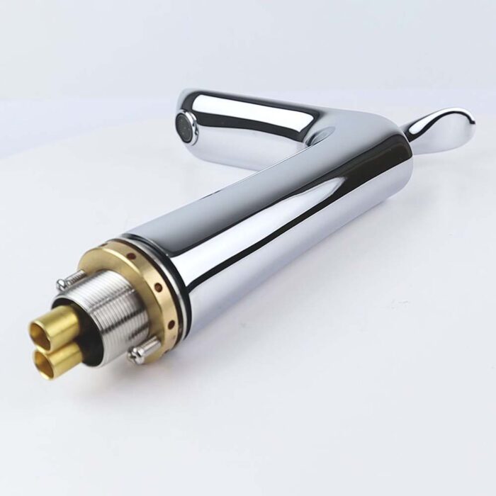 Vòi lavabo D&K DK1032641 nóng lạnh cổ cao