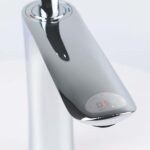 Vòi lavabo D&K DK1032641 nóng lạnh cổ cao