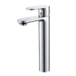 Vòi lavabo D&K DK1252001 nóng lạnh cổ cao