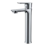 Vòi lavabo D&K DK1272001 nóng lạnh cổ cao