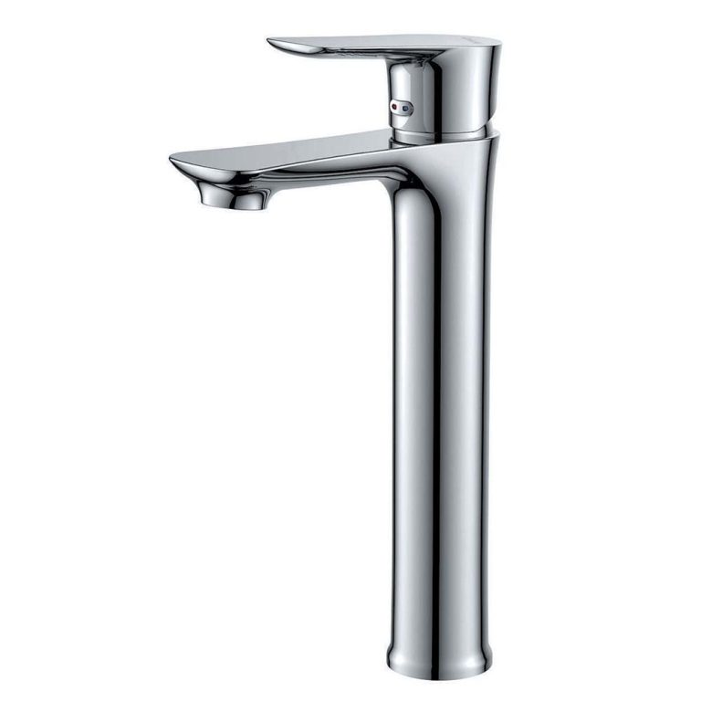 Vòi lavabo D&K DK1272001 nóng lạnh cổ cao