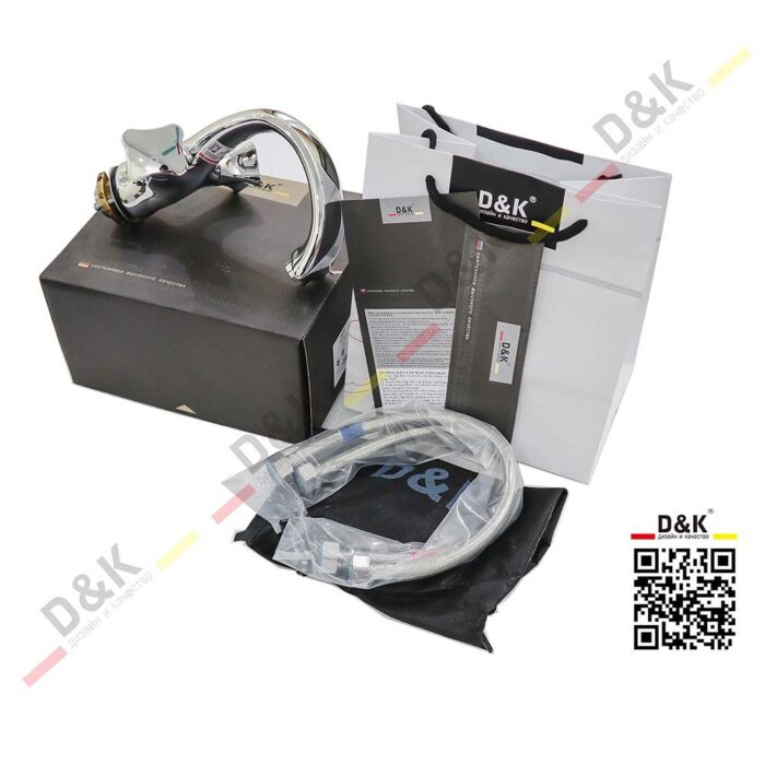 Vòi lavabo D&K DK1382101 nóng lạnh