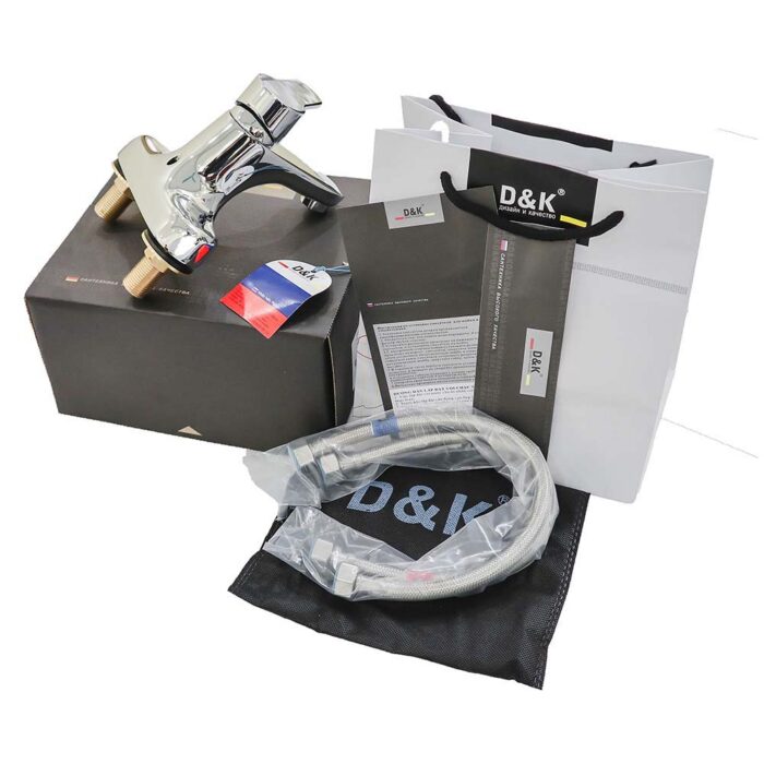 Vòi lavabo D&K DK1391001 nóng lạnh