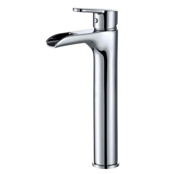 Vòi lavabo D&K DK1392701 nóng lạnh cổ cao