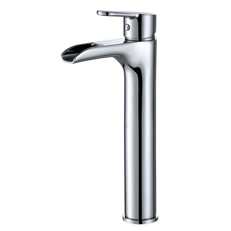 Vòi lavabo D&K DK1392701 nóng lạnh cổ cao