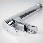 Vòi lavabo D&K DK1392701 nóng lạnh cổ cao