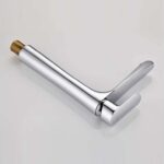 Vòi lavabo D&K DK900320 nóng lạnh cổ cao