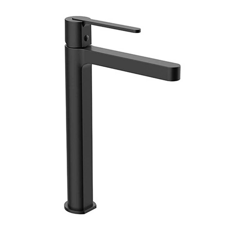 Vòi lavabo HUGE H-2600AB cổ cao nóng lạnh