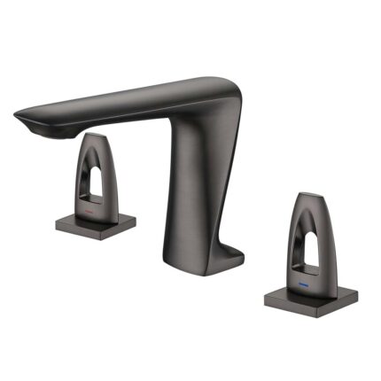 Vòi lavabo HUGE H-6600VB-3 3 lỗ nóng lạnh