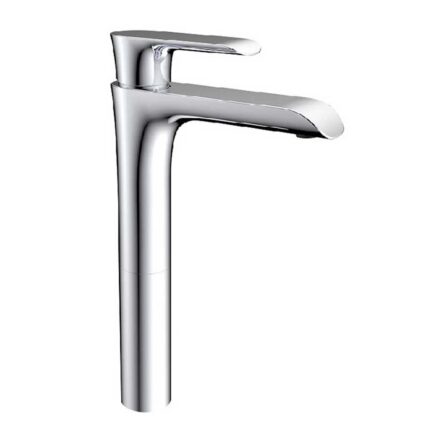 Vòi lavabo HUGE H-6800A cổ cao nóng lạnh