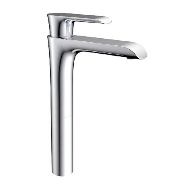 Vòi lavabo HUGE H-6800A cổ cao nóng lạnh