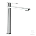 Vòi lavabo HUGE H-8600A cổ cao nóng lạnh