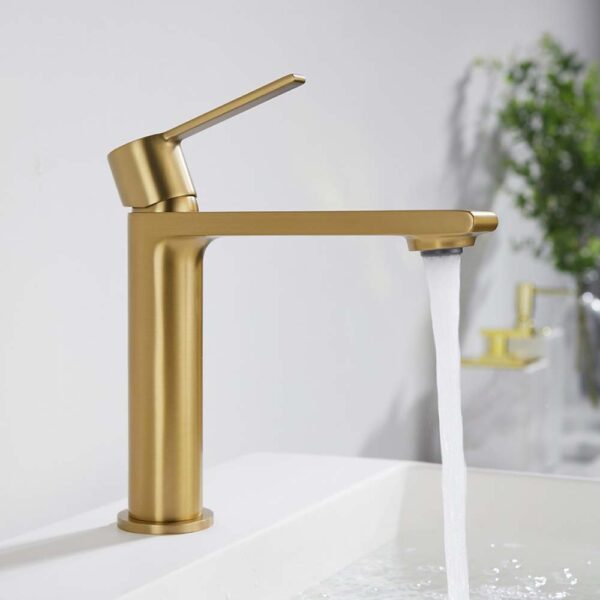 Vòi lavabo HUGE H-8600VG nóng lạnh (2)