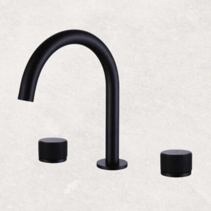 Vòi lavabo HUGE H-VC200B1 3 lỗ nóng lạnh