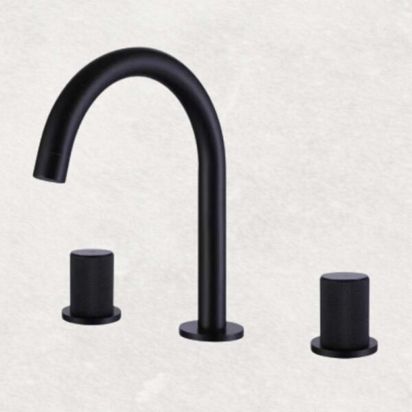 Vòi lavabo HUGE H-VC200B2 3 lỗ nóng lạnh