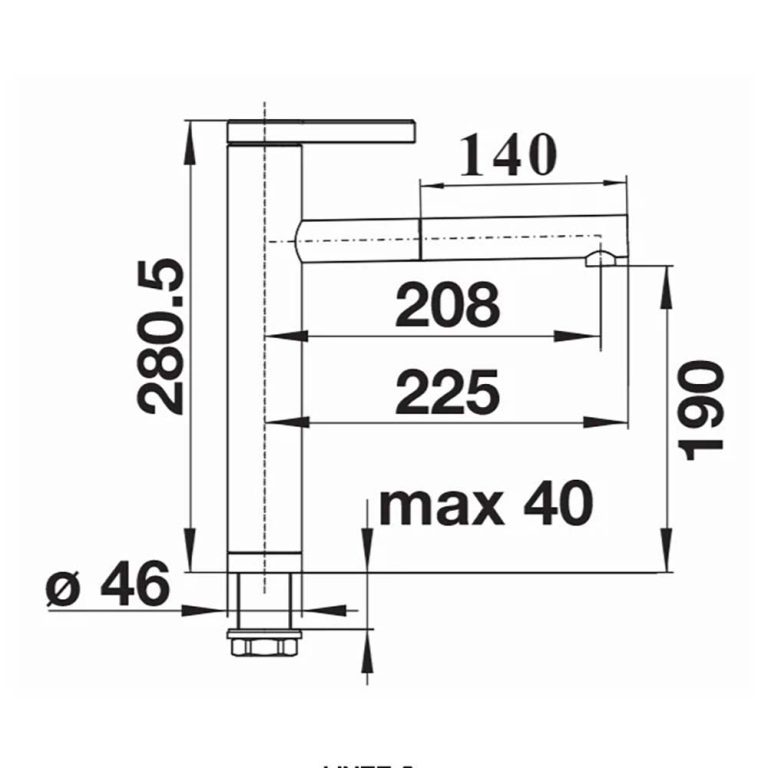 Vòi rửa bát BLANCO LINEE-S COFFEE (1)