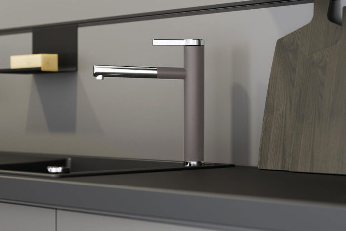 Vòi rửa bát BLANCO LINEE-S ROCK GREY (1)