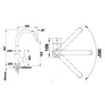 Vòi rửa bát BLANCO MIDA XL ANTHRACITE (1)