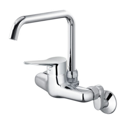 Vòi rửa bát CAESAR K527C nóng lạnh gắn tường