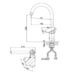 Vòi rửa bát D&K DK900324