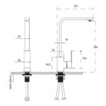 Vòi rửa bát SEVILLA SV-105V (1)