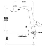 Vòi rửa bát TEKA SE 915 nóng lạnh