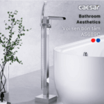 Vòi sen bồn tắm Caesar AS689C đặt sàn nóng lạnh - Ảnh 2