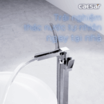 Vòi sen bồn tắm Caesar AS689C đặt sàn nóng lạnh - Ảnh 5