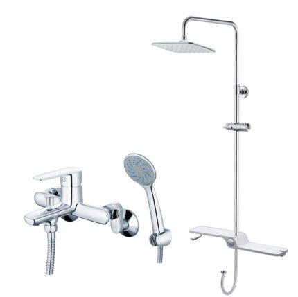 Vòi sen cây Caesar S383C BS127 nóng lạnh