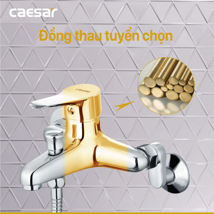 Vòi sen tắm CAESAR S333C nóng lạnh - Ảnh 10