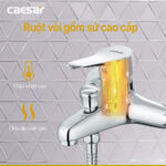 Vòi sen tắm CAESAR S333C nóng lạnh - Ảnh 8