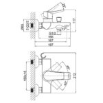 Vòi sen tắm D&K DK1263201