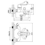 Vòi sen tắm D&K DK1343201