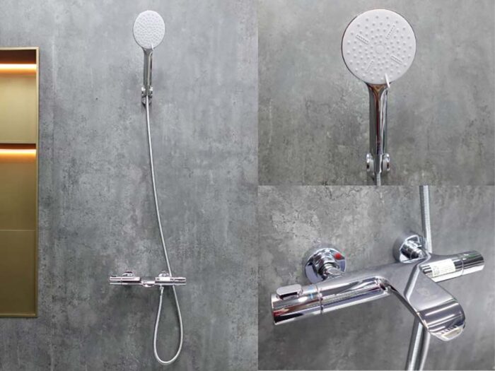 Vòi sen tắm HUGE H-6800ST nhiệt độ - Ảnh 4