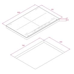 bản vẽ kỹ thuật Bếp từ bảy TEKA IZF 88700 MST (6)