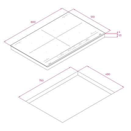 bản vẽ kỹ thuật Bếp từ bảy TEKA IZF 88700 MST (6)