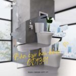 Bồn cầu 2 khối CAESAR CD1341 nắp êm M232 - Ảnh 7