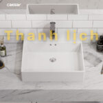 Chậu lavabo đặt bàn CAESAR LF5263 - Ảnh 7