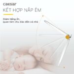 Bồn cầu 2 khối CAESAR CD1340 nắp êm M232 - Ảnh 10