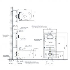 TOTO CW553C TCF33370GAA WH172AT TCA465 - Bồn cầu thông minh nắp rửa điện tử