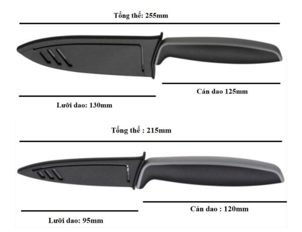 Bộ dao WMF TOUCH 1879086100 2 món