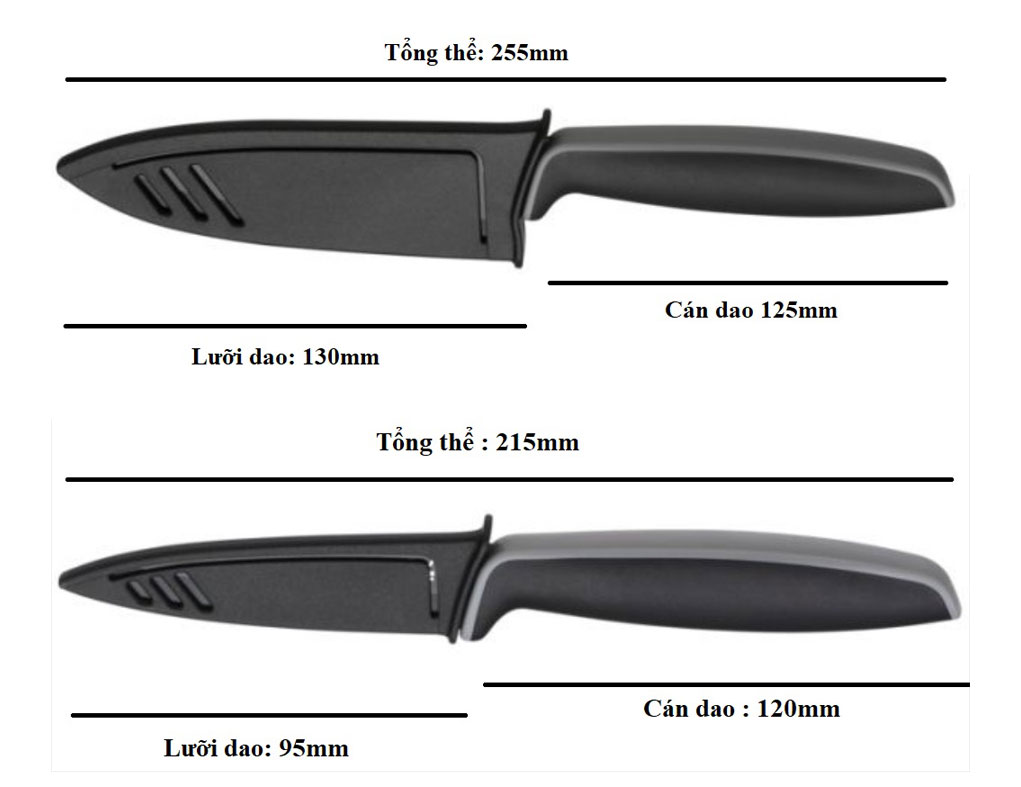 Bộ dao WMF TOUCH 1879086100 2 món