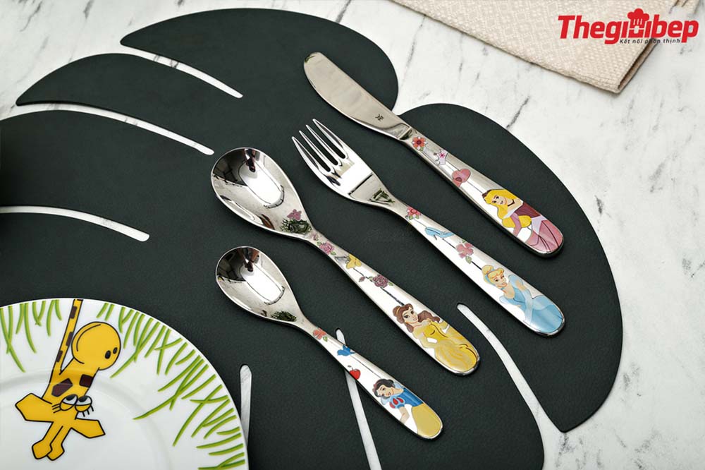 Bộ dao thìa dĩa WMF DISNEY PRINCESS 1282406040 4 món