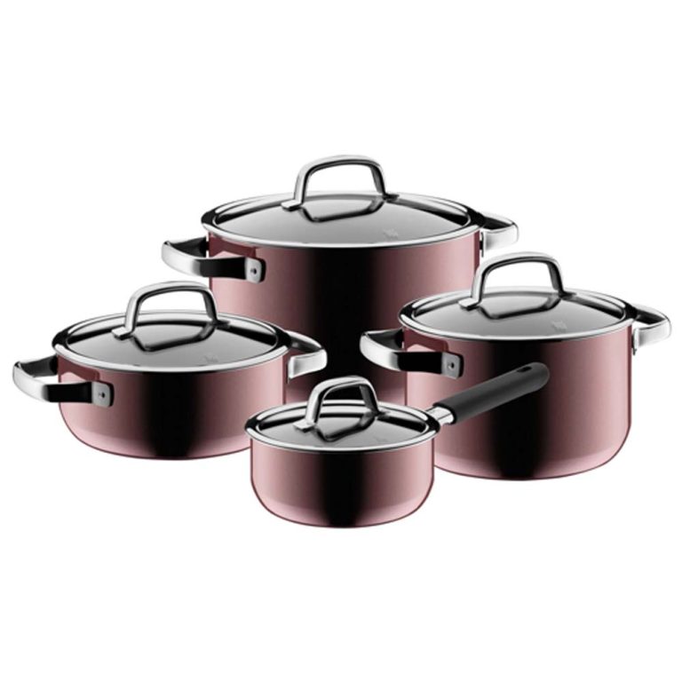 Bộ nồi WMF FUSIONTEC ROSE QUARTZ 0514895290 4 món