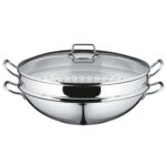 Chảo WMF WOK MACAO 0792566040 kèm xửng hấp 36cm