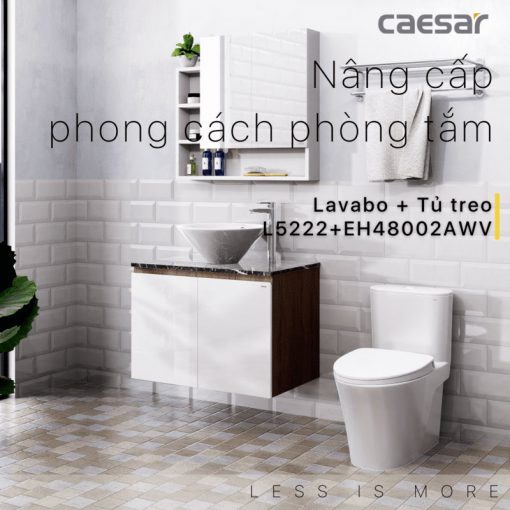 CAESAR L5222 EH48002AWV - Tủ lavabo